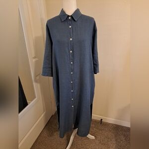 Liabella Women's linen  Dress Made in Italy Sz XL